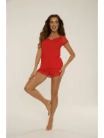 Pyžamo De Lafense 766 Carmel kr/r S-2XL Pyžamo De Lafense 766 Carmel kr/r S-2XL