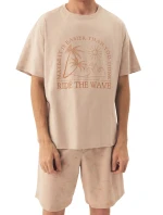 Pánské pyžamo 42604 Sand - HENDERSON