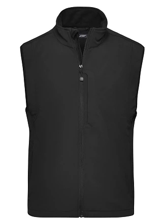 Daiber JN 136 Pánská 3-vrstvá softshellová vesta 02.0136 black Daiber JN 136 Pánská 3-vrstvá softshellová vesta 02.0136 black