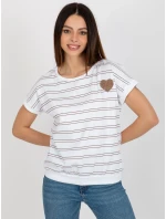 Halenka RV BZ 8619.94 bílo-hnědá Halenka RV BZ 8619.94 bílo-hnědá