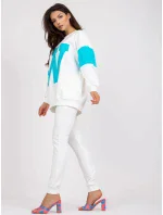 Tepláková souprava FA KMPL 7856.44P bílá a modrá - FPrice Tepláková souprava FA KMPL 7856.44P bílá a modrá - FPrice