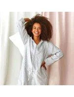 Dámský župan 1008 grey plus - Doctornap