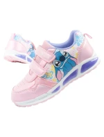 Leomil Stitch dětská sportovní obuv tenisky lehké suchý zip LED