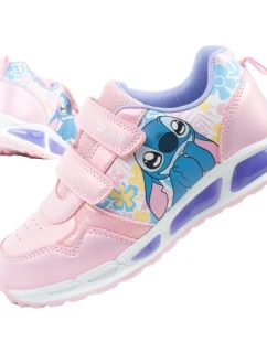 Leomil Stitch dětská sportovní obuv tenisky lehké suchý zip LED