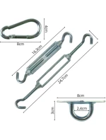MONTÁŽNÍ KONZOLA PRO PLACHTU SLUNEČNÍ CLONY MONTÁŽNÍ KONZOLA PRO PLACHTU SLUNEČNÍ CLONY