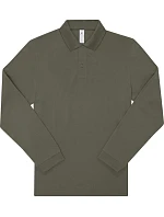 B&C My Polo 180 LSL Piqué polo s dlouhým rukávem 01.U425 camo green