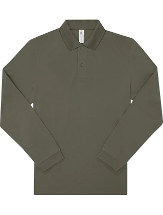 B&C My Polo 180 LSL Piqué polo s dlouhým rukávem 01.U425 camo green