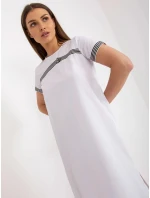 Šaty LK SK 506863.37 bílé - FPrice Šaty LK SK 506863.37 bílé - FPrice