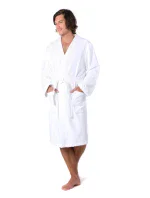 Unisex župan Sauna kimono 1250 bílá - Vestis Unisex župan Sauna kimono 1250 bílá - Vestis