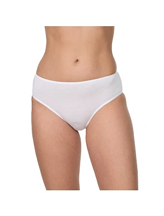 Dámské kalhotky vysokého střihu 2 ks NUR DIE COTTON MIDISLIP 2x - NUR DIE - bílá Dámské kalhotky vysokého střihu 2 ks NUR DIE COTTON MIDISLIP 2x - NUR DIE - bílá