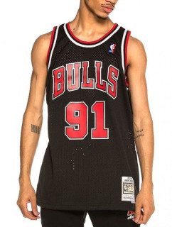 Mitchell & Ness Chicago Bulls NBA Swingman Alternate Jersey Bulls 97 Dennis Rodman SMJYGS18152-CBUBLCK97DRD pánové