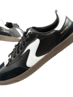 Skechers Kickoff dámské sportovní boty tenisky černé kožené dámské