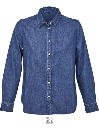 NEOBLU Bennett Women Denim halenka 24.4797 stone wash NEOBLU Bennett Women Denim halenka 24.4797 stone wash