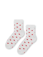 Dámské ponožky Steven art.136 Srdce