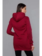 Dámská klokaní mikina ve vínové bordó barvě (YS10003-21) Dámská klokaní mikina ve vínové bordó barvě (YS10003-21)