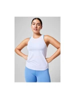 CASALL Technical Loose Tank bílé sportovní tričko