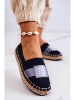 Dámské slip-on espadrilky Big Star JJ274963 Černá