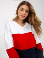 Mikina RV BL 8328.86P bílá a tmavě modrá Mikina RV BL 8328.86P bílá a tmavě modrá