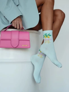 Dámské ponožky LIMONCELLO – mátové