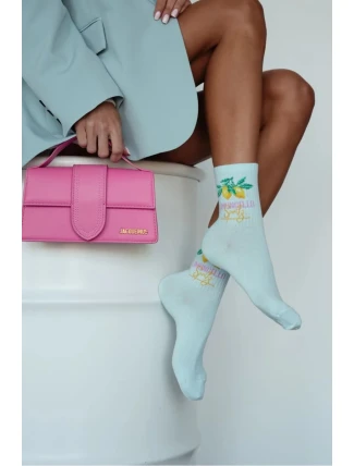 Dámské ponožky LIMONCELLO – mátové