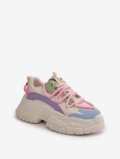 Dámské tenisky na masivní podrážce multikolor Nevela