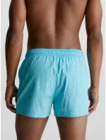 Pánské plavky Short Drawstring Swim Shorts CK Nylon KM0KM00868CU8 modrá - Calvin Klein