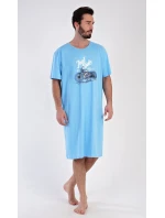 Pánská noční košile s krátkým rukávem Samuel