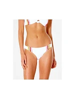 DOL-BIKINI RIP CURL Wave Shapers Stripe Good - bílý