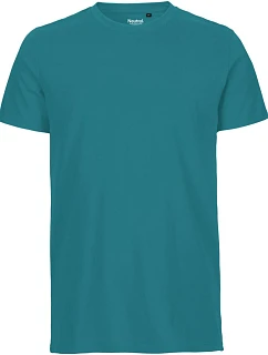Neutral O 61001 Pánské tričko z bio bavlny 77.6101 teal
