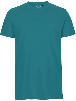 Neutral O 61001 Pánské tričko z bio bavlny 77.6101 teal Neutral O 61001 Pánské tričko z bio bavlny 77.6101 teal
