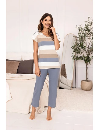 Pyžamo Regina 741 cr/r 2XL W26 dámské Pyžamo Regina 741 cr/r 2XL W26 dámské