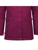 Trollkids Dívčí zimní bunda Oslo Coat XT zateplený kabát s kapucí růžová (180-229)