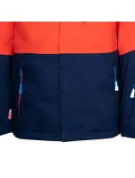 Trollkids Dětská zimní bunda Kids Hallingdal Jacket outdoor orange/green (226-705)
