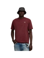 Pánské tričko Puma Ess Elevated Relaxed Wash Tee burgundy 688048 96 pánské