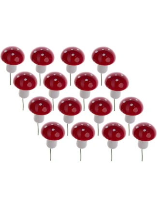 DEKORATIVNÍ HOUBA MUCHOMŮRKA NA DRÁTĚ 16KS