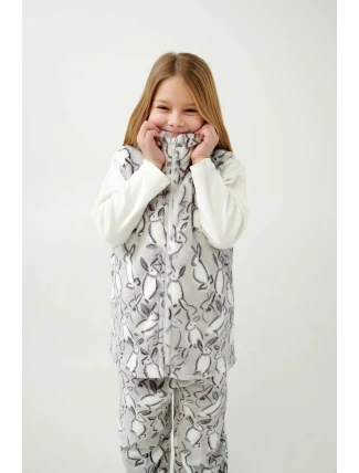 Vamp - Dětská vesta s potiskem králíčka 21467 - Vamp Vamp - Dětská vesta s potiskem králíčka 21467 - Vamp