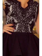 Dámské šaty krajkové 200-3-XL - Černé Dámské šaty krajkové 200-3-XL - Černé