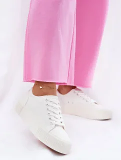 Tenisky na platformě model 211349 Step in style