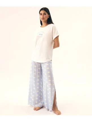 Henderson Dámské pyžamo 42730 Nubes kr/r S-XL Henderson Dámské pyžamo 42730 Nubes kr/r S-XL