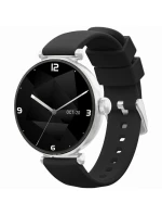 Chytré hodinky Gravity Silver Black 2 řemínky GT26-9 Chytré hodinky Gravity Silver Black 2 řemínky GT26-9