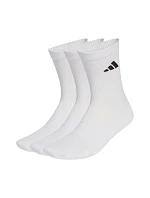 Ponožky adidas Cushioned Sportswear Crew 3P bílé JZ0530
