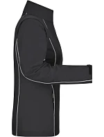 Daiber JN 1121 Dámská softshell bunda s odepínacími rukávy 02.1121 black/silver Daiber JN 1121 Dámská softshell bunda s odepínacími rukávy 02.1121 black/silver
