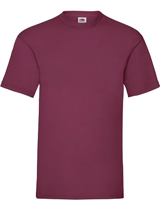 Fruit of the Loom Valueweight T Tričko 16.1036 burgundy