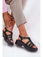Dámské Sandály Vůňové ZAXY RR285117 Černé