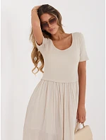 Šaty MI SK 26044.79 béžové