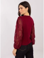 Jumper PM SW YIS1077.83 bordó