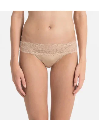 Dámské tanga QF1199E-GXB meruňková - Calvin Klein Dámské tanga QF1199E-GXB meruňková - Calvin Klein