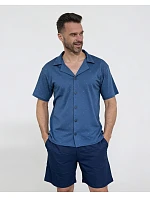 Pyžamo Cornette 2000/01 kr/r 3XL–5XL, rozepínací Pyžamo Cornette 2000/01 kr/r 3XL–5XL, rozepínací