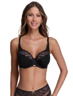 Dámská podprsenka 2107 Yasemin black - AVA
