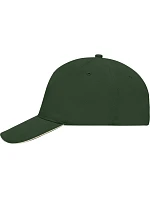 Daiber MB 35 5 panelová sandwich kšiltovka 03.0035 dark green/natural Daiber MB 35 5 panelová sandwich kšiltovka 03.0035 dark green/natural
